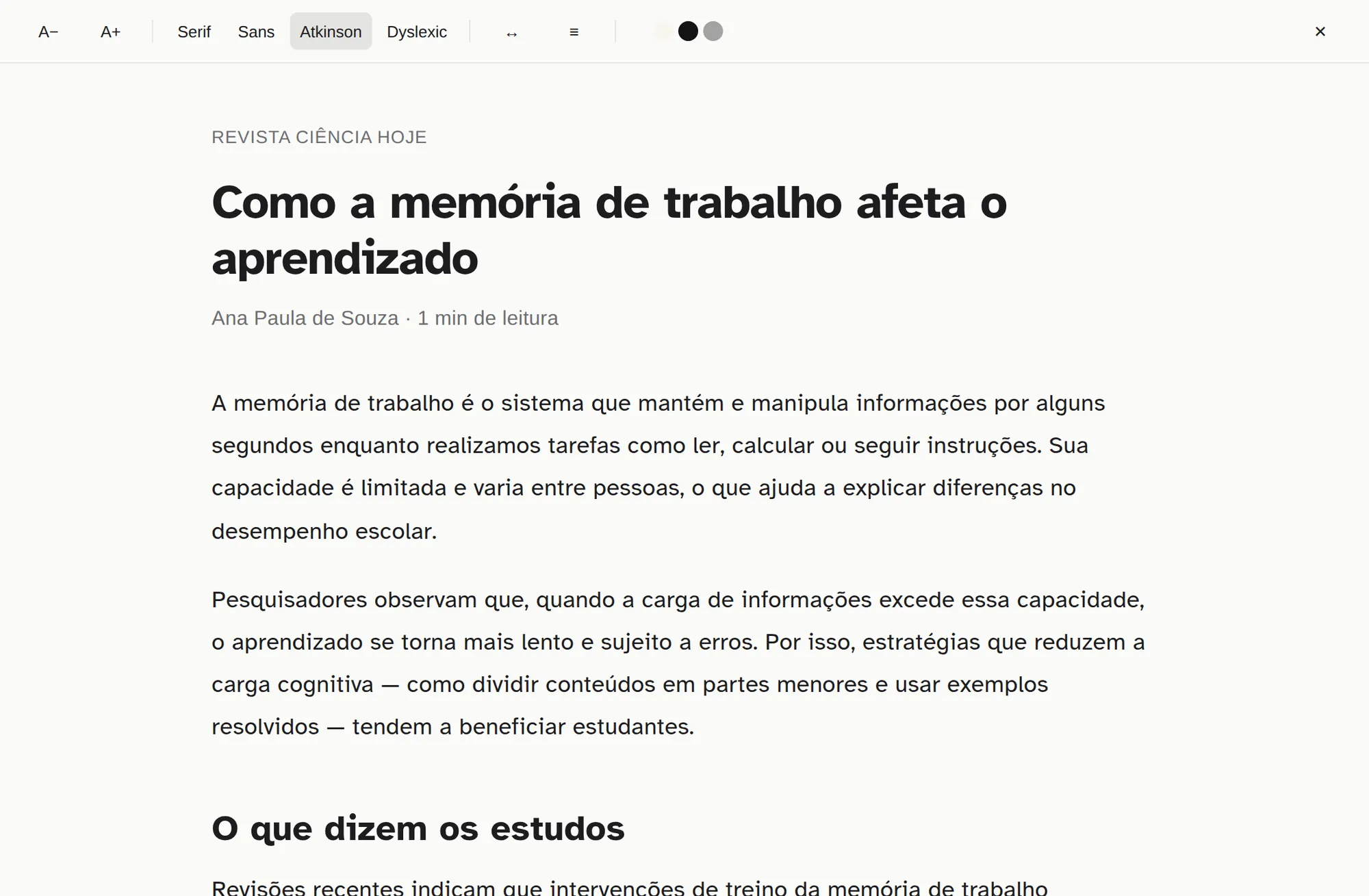Captura de tela do Eagle Ease