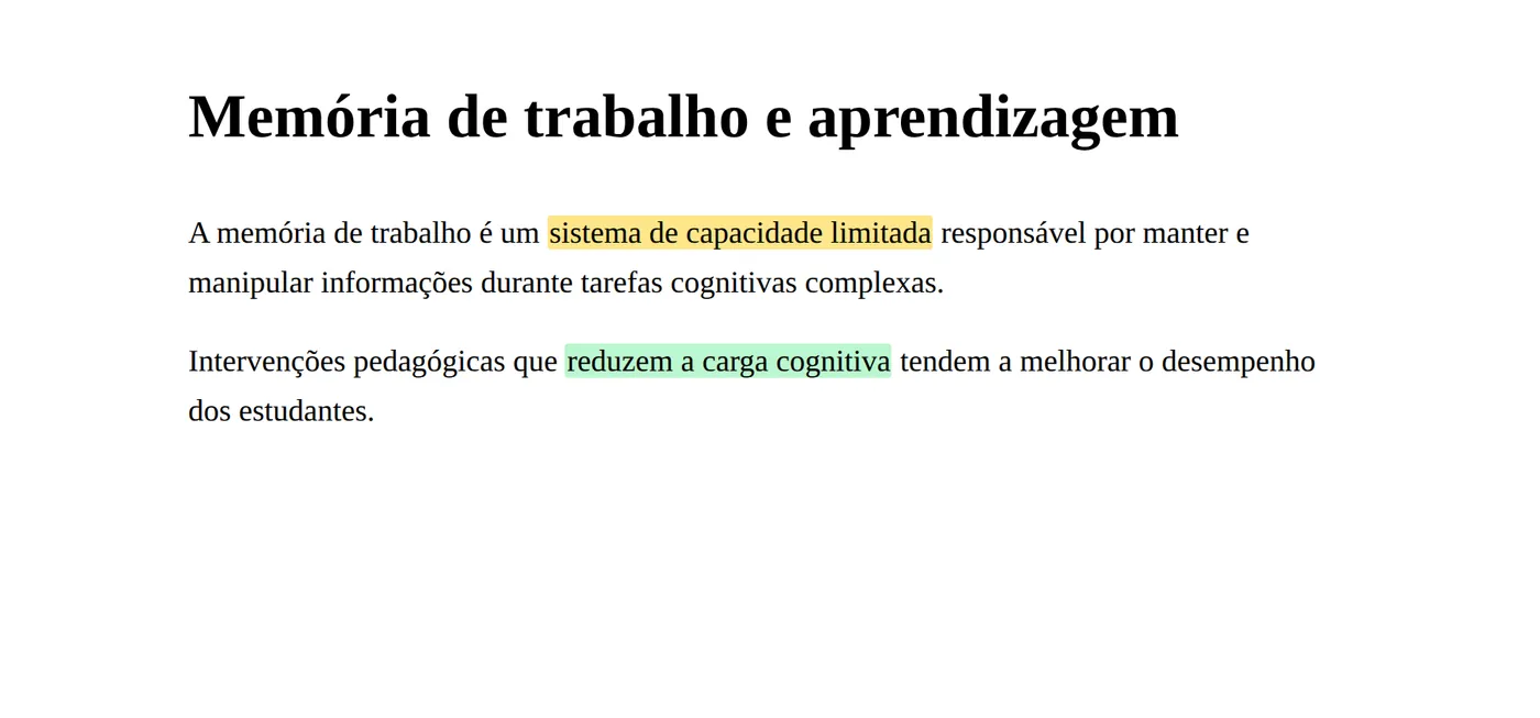 Captura de tela do Eagle Scholar